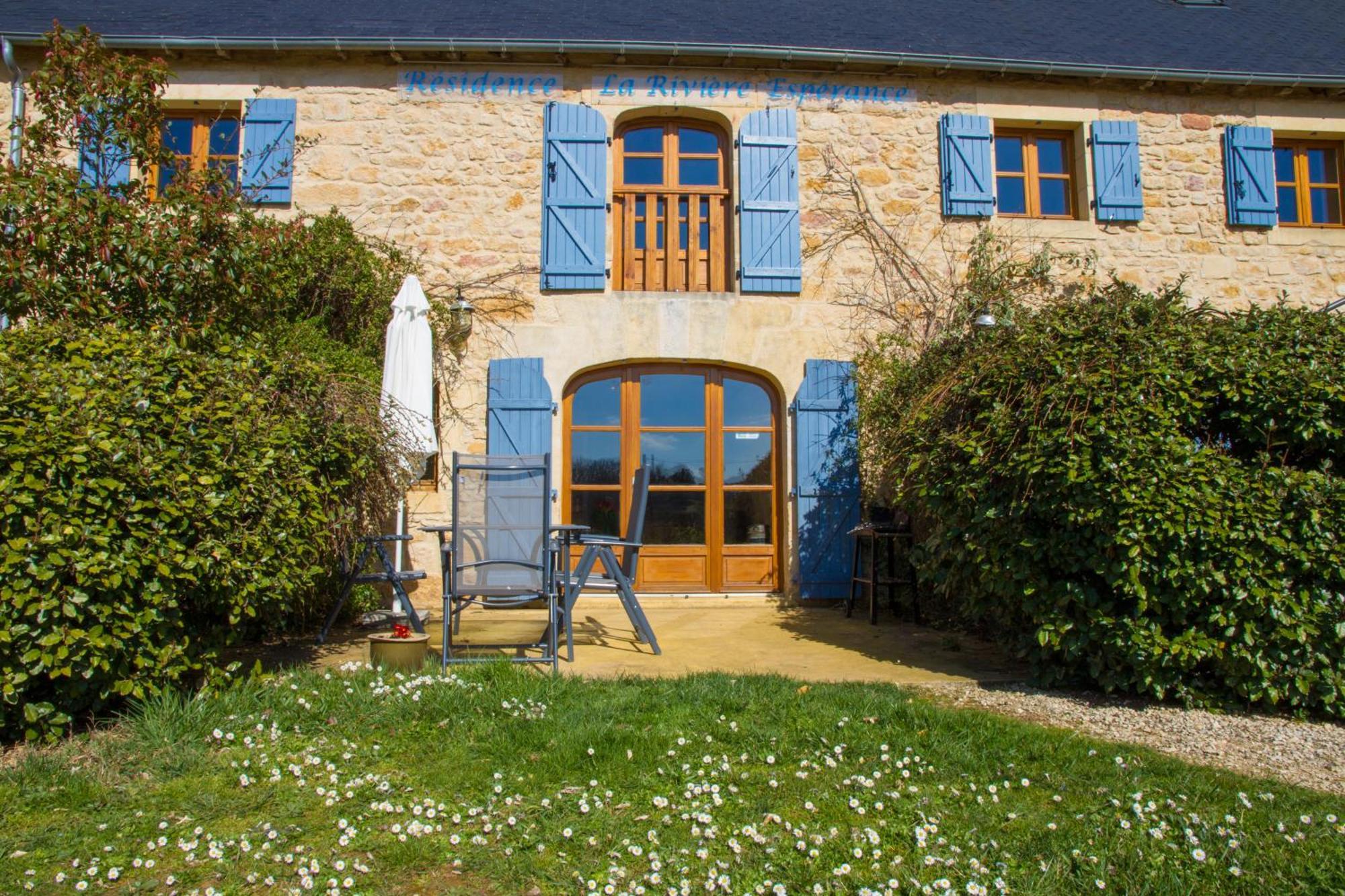 La Riviere Esperance Villa Veyrignac Bagian luar foto